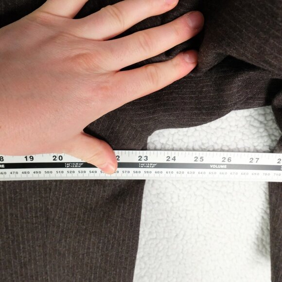 Samuelsohn Blazer Mens 44R Brown Striped Two Button Vented Wool Business Casual - Picture 9 of 15